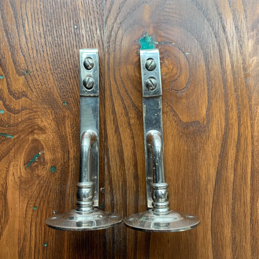 Vintage antique bathroom shelf brasscrafters